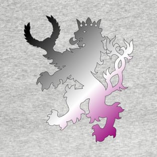 An Tir Pride - Asexual - Silhouette T-Shirt